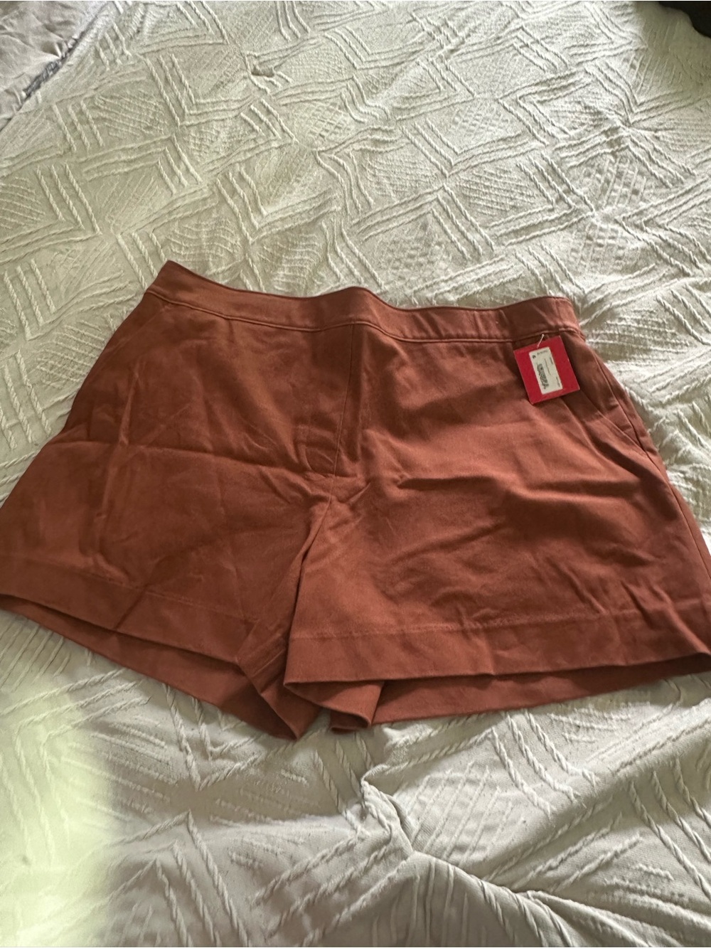 SPANX High Waist Rust-Tone Women’s Shorts